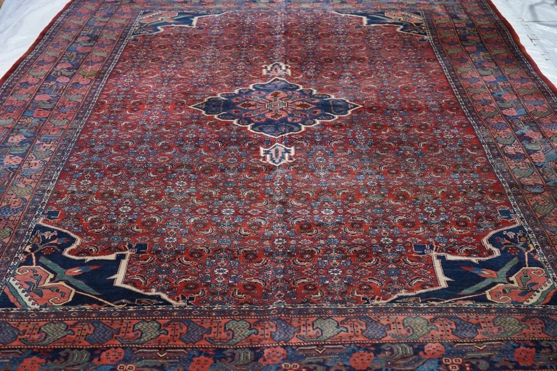 Antique Bidjar Rug 8'10'' x 12'5'' - 10