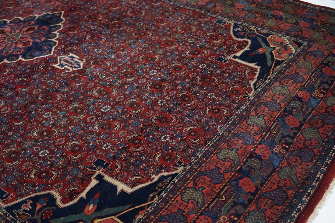 Antique Bidjar Rug 8'10'' x 12'5'' - 8