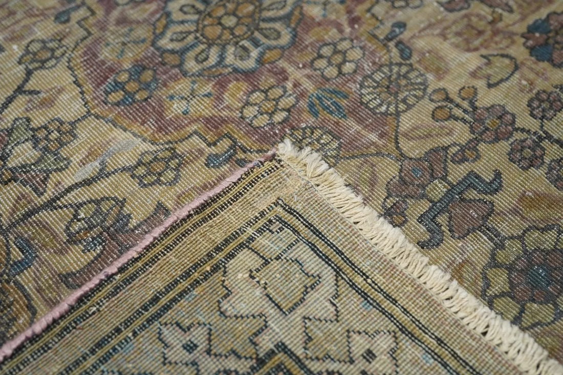 Late 19th Century Antique Kashan Rug 10'3'' x 13'6'' - 3