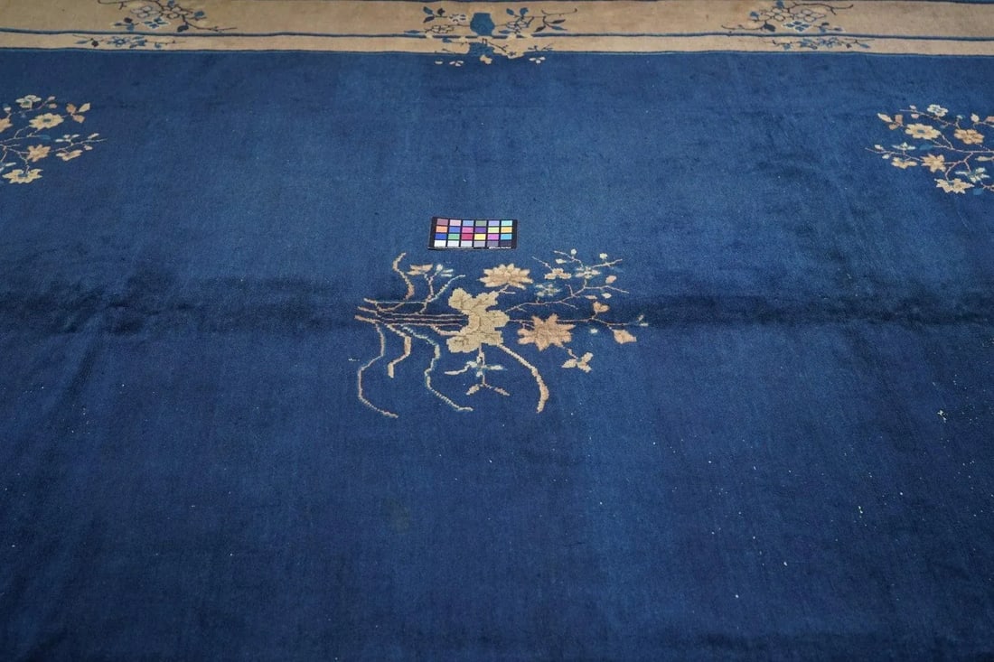 Antique Peking Rug 9'1'' x 11'6'' - 3