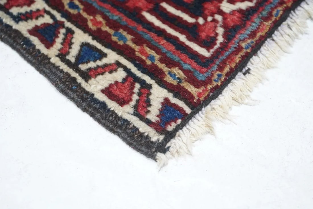 Vintage Heriz Rug 7'9'' X 10'8'' - 4