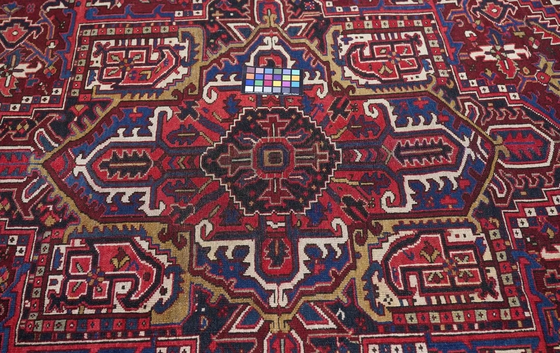 Vintage Heriz Rug 7'9'' X 10'8'' - 7