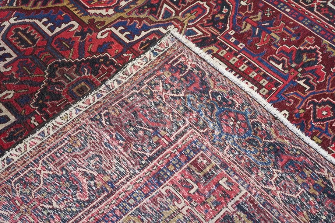 Vintage Heriz Rug 7'9'' X 10'8'' - 9
