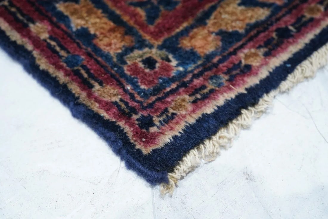 Antique Sarouk Rug 4'1'' x 6'7'' - 5