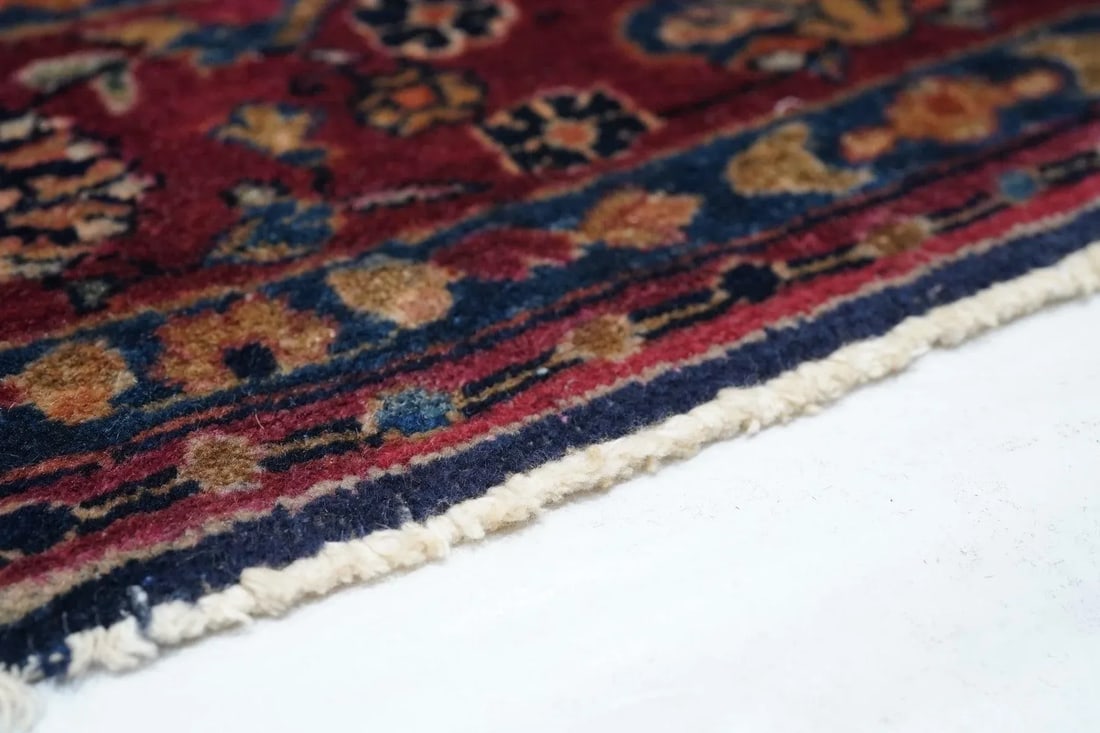 Antique Sarouk Rug 4'1'' x 6'7'' - 6
