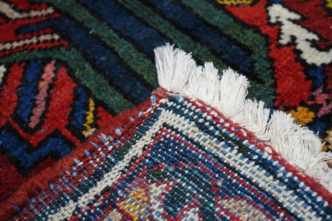1960s Vintage Bakhtiari Rug 12'2'' x 16'7'' - 11