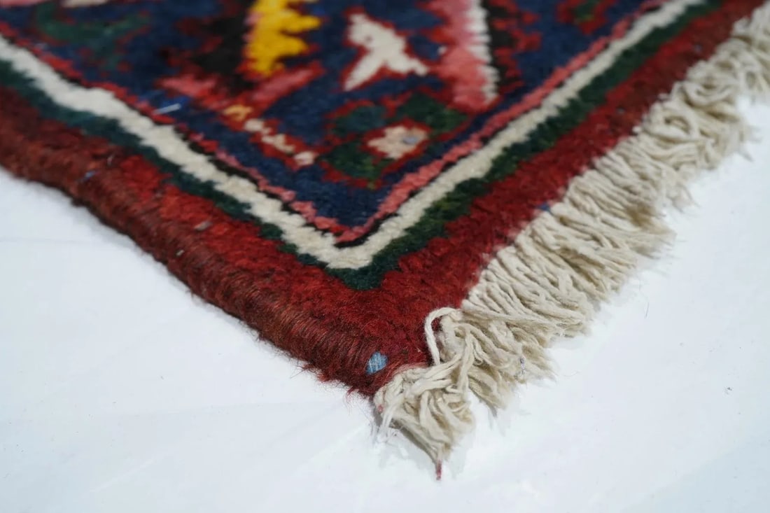 1960s Vintage Bakhtiari Rug 12'2'' x 16'7'' - 4