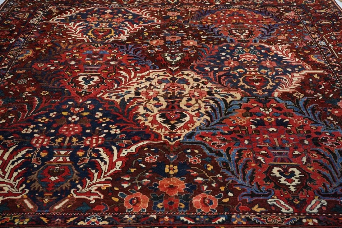 Vintage Bakhtiari Rug 11'2'' X 11'10'' - 5