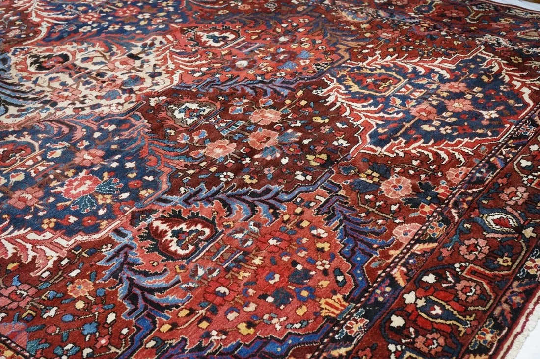 Vintage Bakhtiari Rug 11'2'' X 11'10'' - 8
