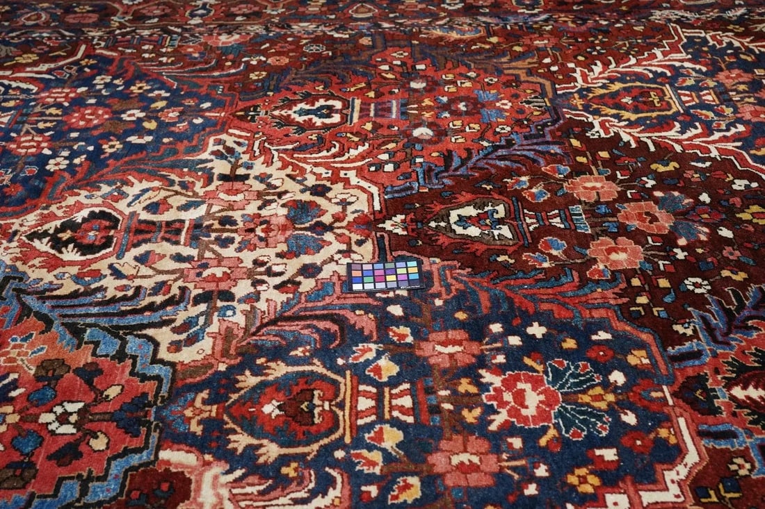 Vintage Bakhtiari Rug 11'2'' X 11'10'' - 9