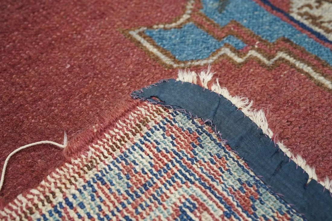 Late 18th Century Antique Turkish (Serapi/Bakshayesh Design) Rug 7' x 10' - 5