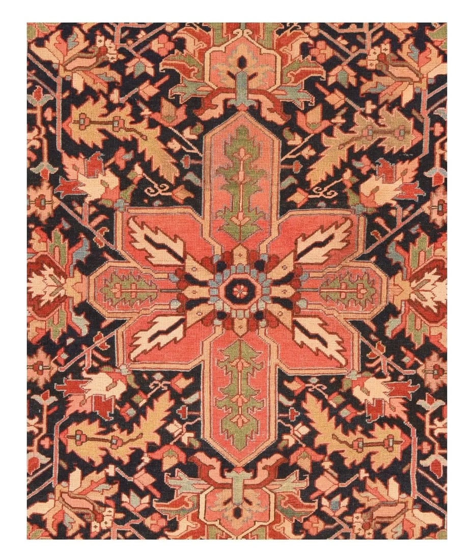 Late 18th Century Antique Serapi Rug 8'1'' x 10'4'' - 3