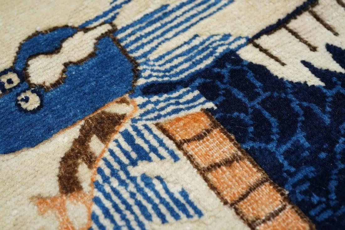 Antique Peking Rug 11'9'' x 14'2'' - 4