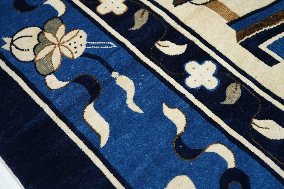Antique Peking Rug 11'9'' x 14'2'' - 8