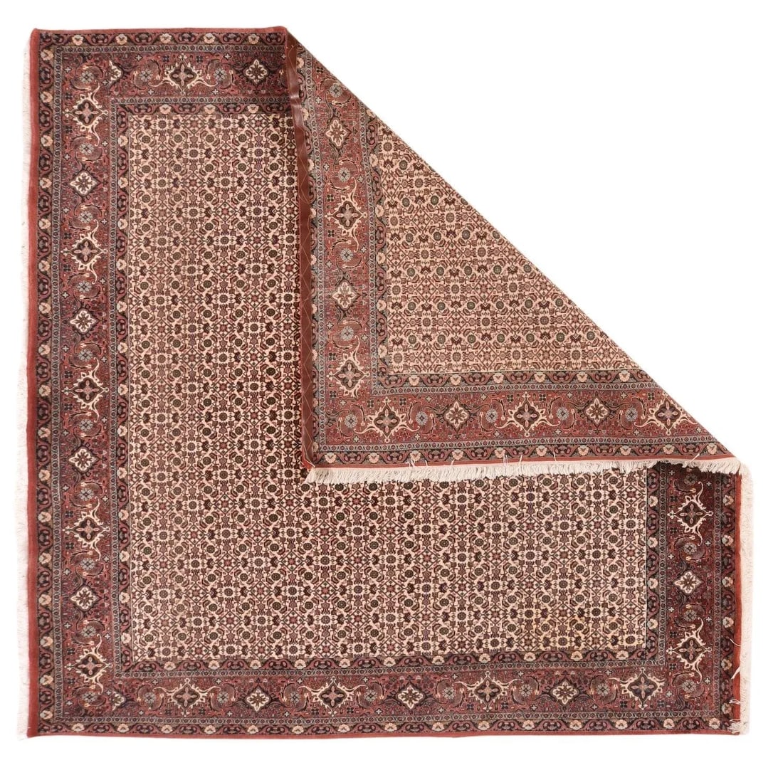 Vintage Brown Bidjar Rug 8'3'' X 8'3'' - 2