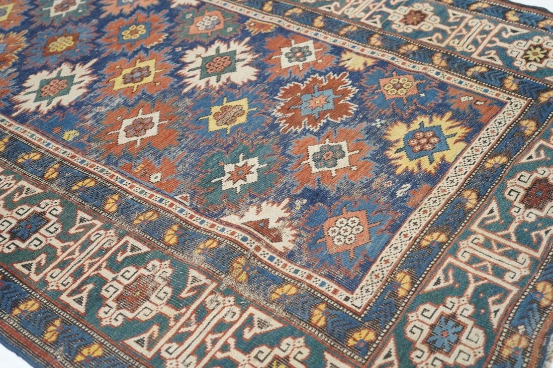 Antique Kuba Rug 3'4'' x 11'10'' - 6