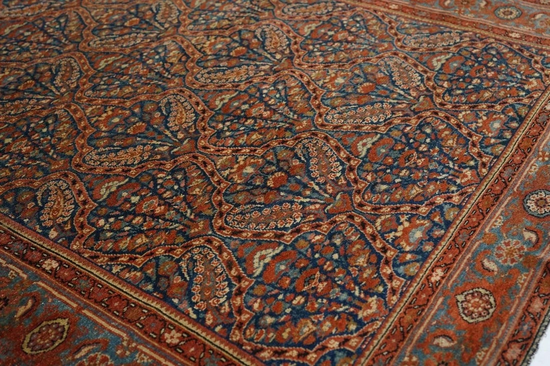 Antique Malayer Rug 4'4'' x 6'6'' - 7