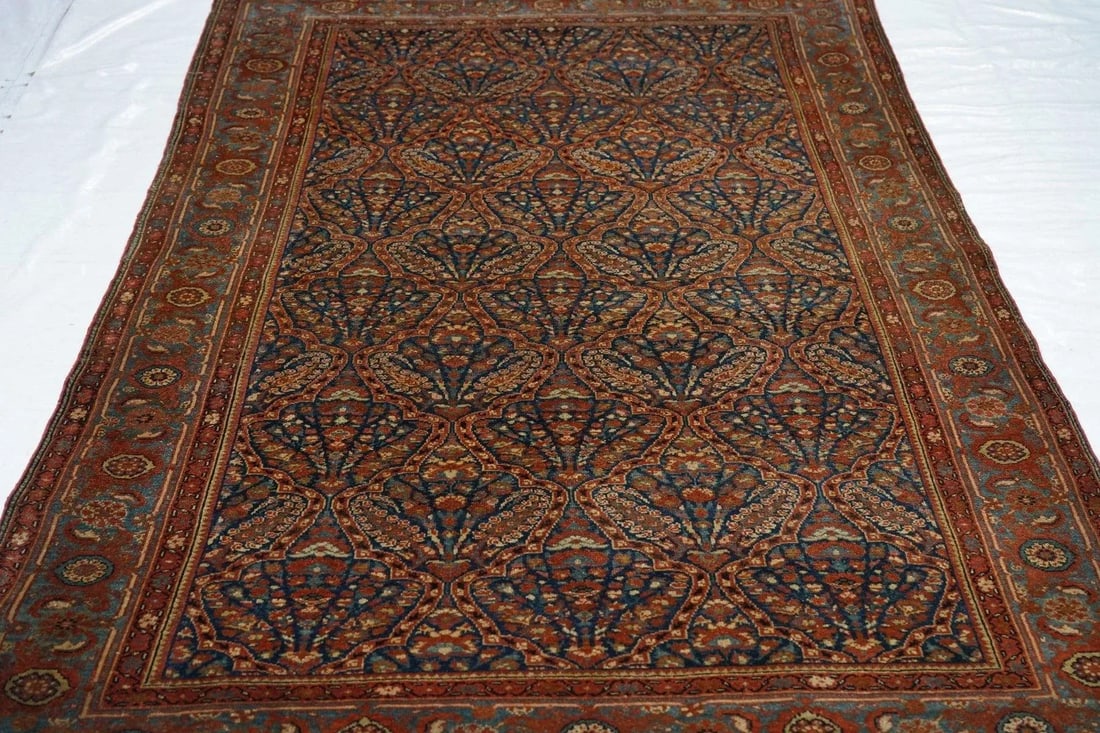 Antique Malayer Rug 4'4'' x 6'6'' - 9