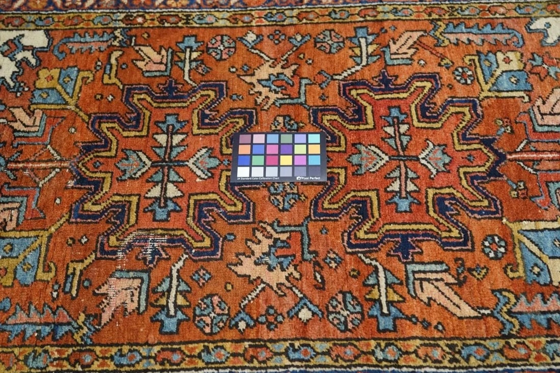 Antique Heriz Rug 3'1'' x 5'5'' - 7