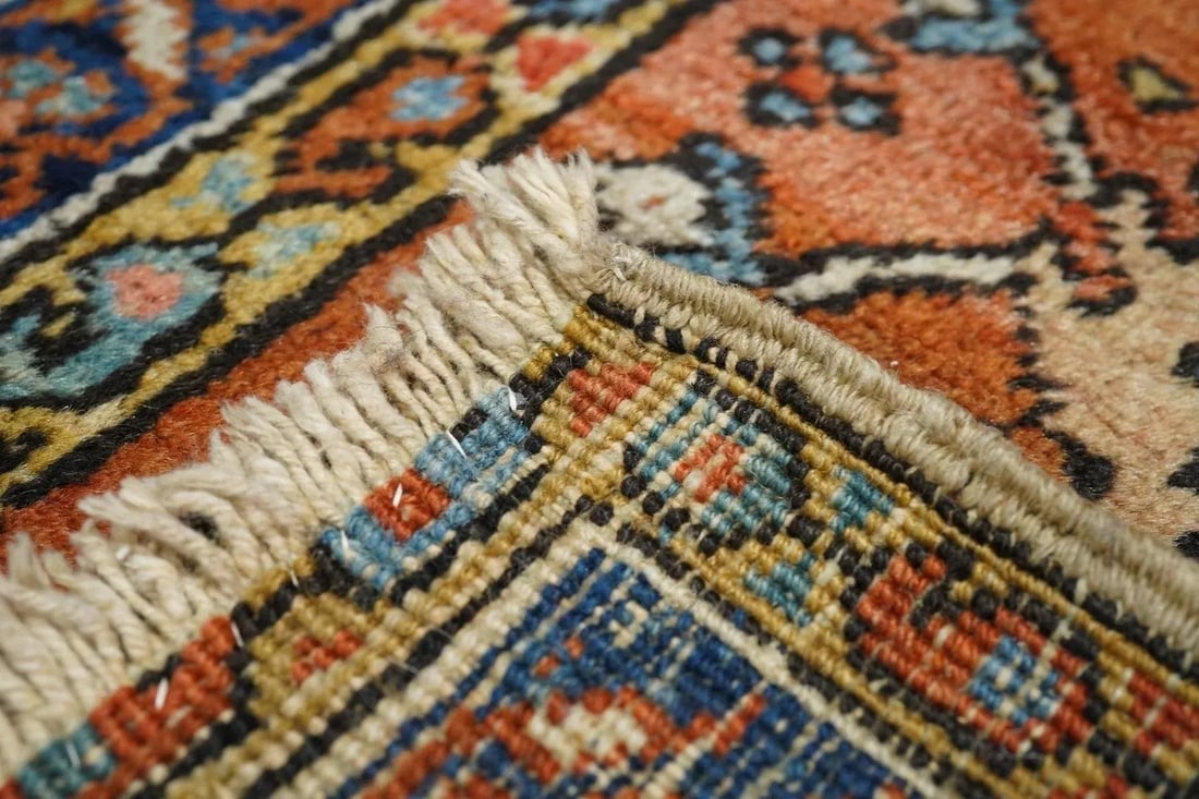 Antique Heriz Rug 3'1'' x 5'5'' - 8