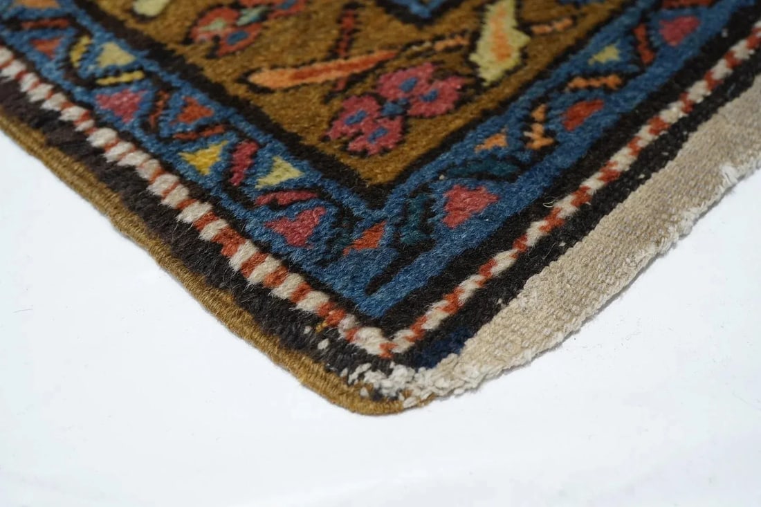 Antique Heriz Runner 3'5'' x 10'4'' - 6