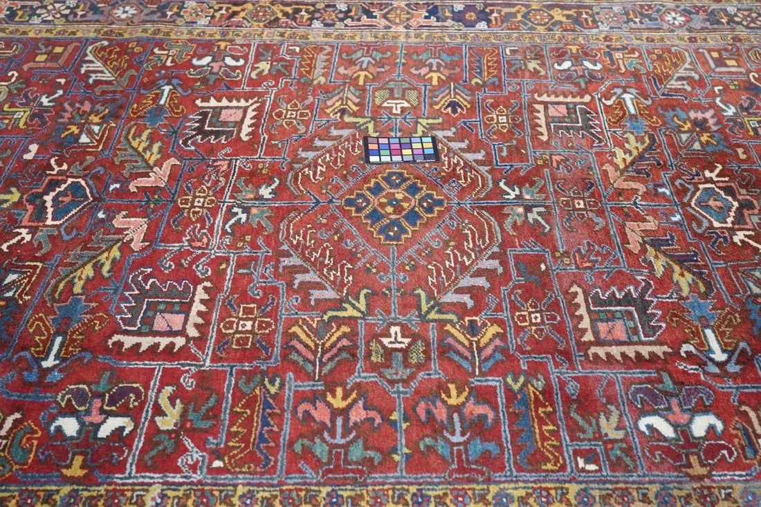 Vintage Heriz Rug 6'7'' x 9'9'' - 11