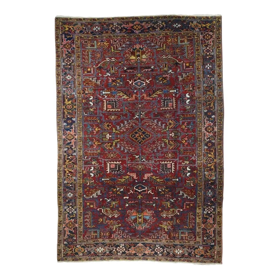 Vintage Heriz Rug 6'7'' x 9'9'' (1 of 11)