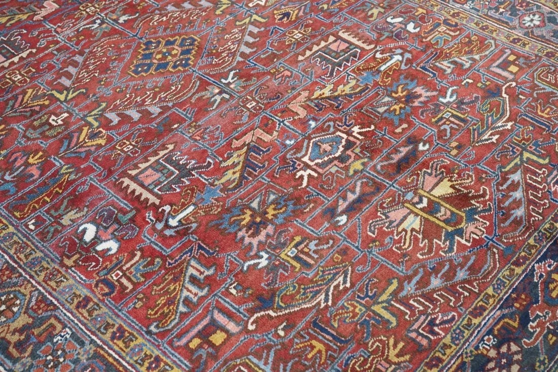 Vintage Heriz Rug 6'7'' x 9'9'' - 6