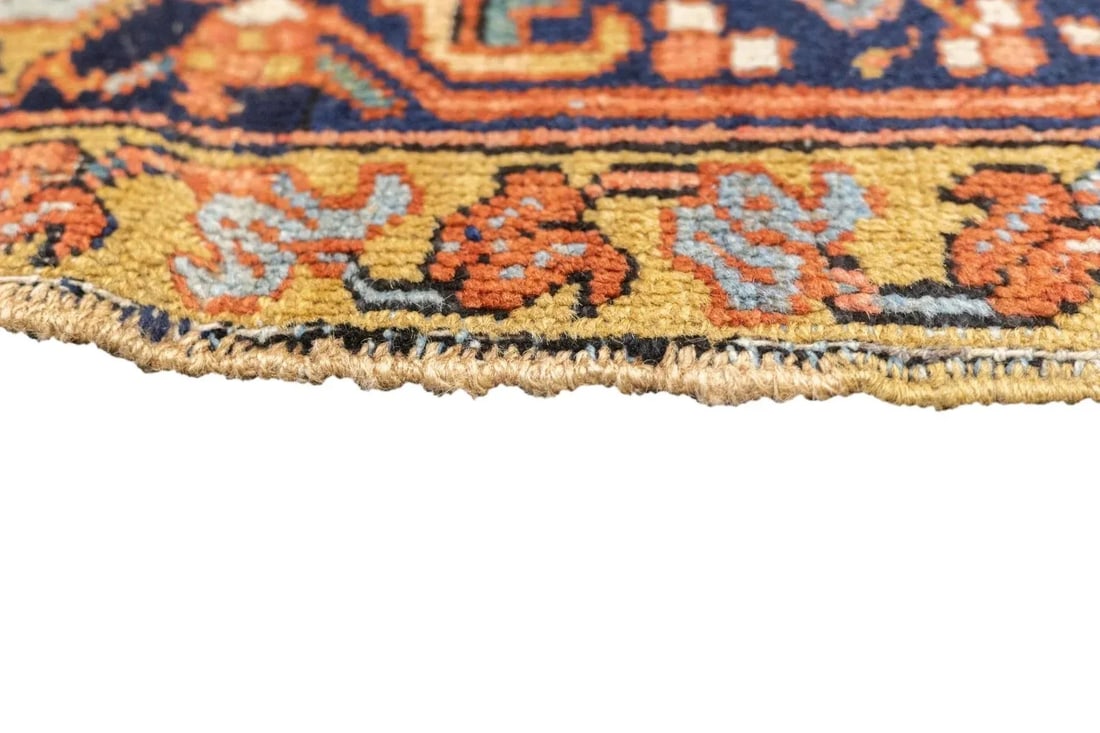 Antique Heriz Rug 9'2'' x 12'2'' - 6