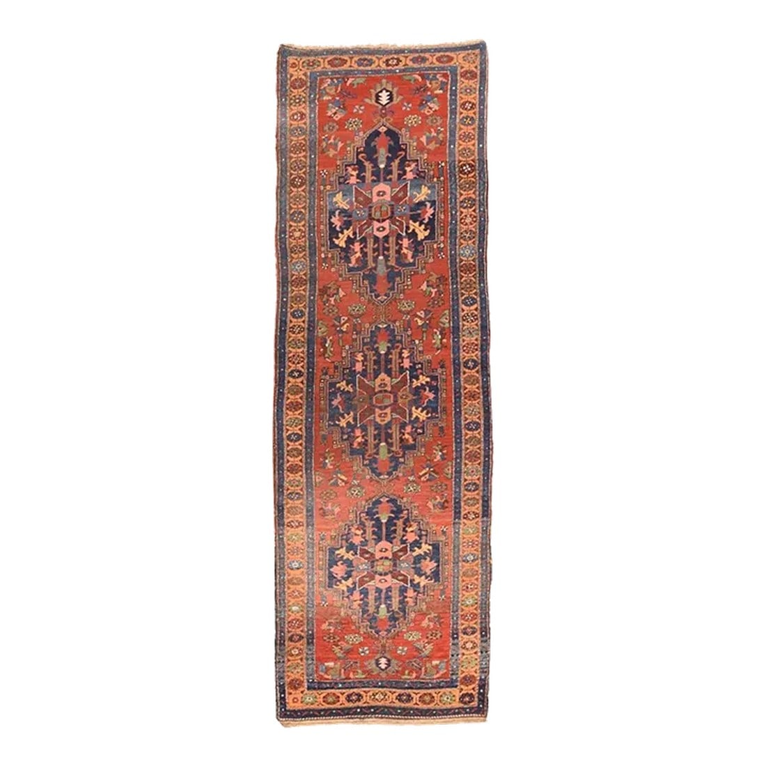 Antique Heriz Runner 3'6'' x 11' (1 of 3)