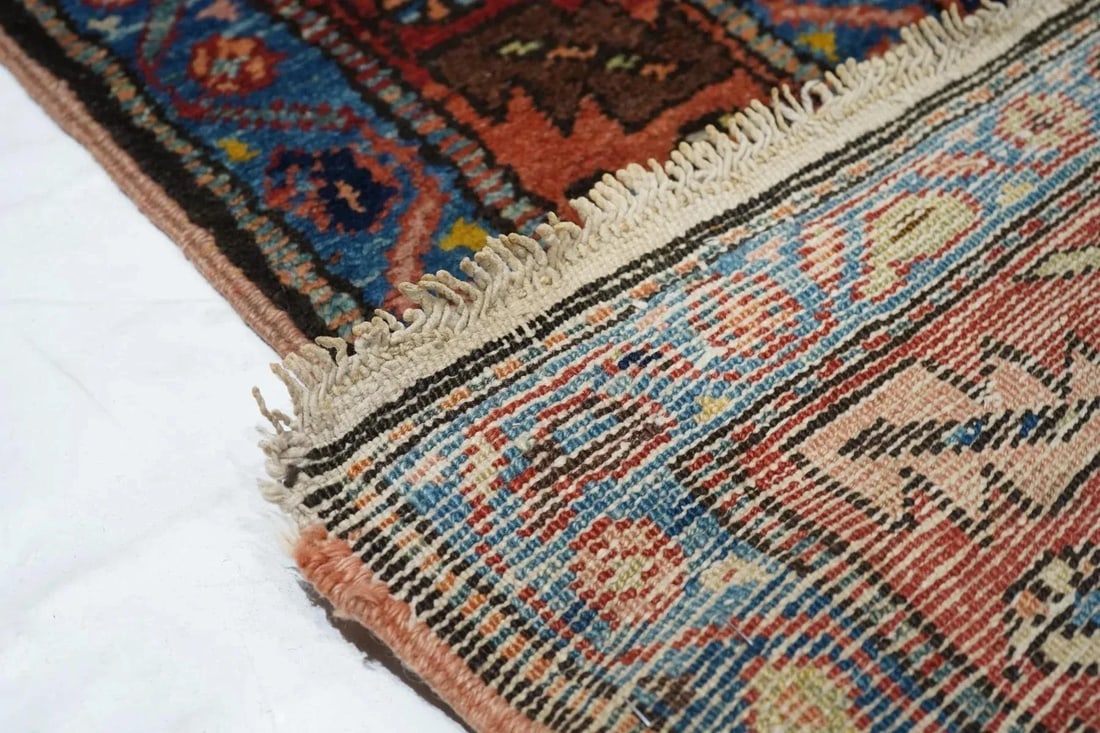 Antique Heriz Runner 3'3'' x 14'8'' - 10