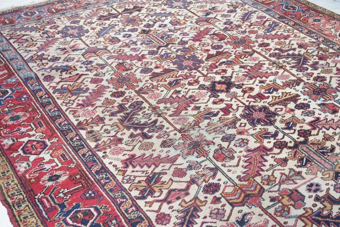 Vintage Heriz Rug 8'1'' x 11' - 6