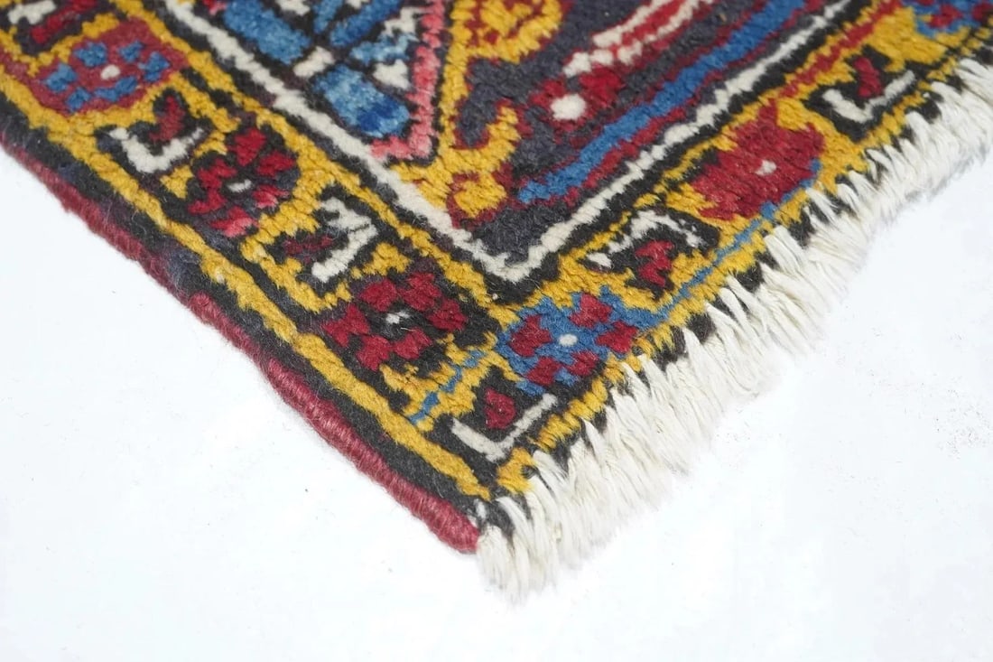 Vintage Heriz Rug 7'10'' x 10'11'' - 3