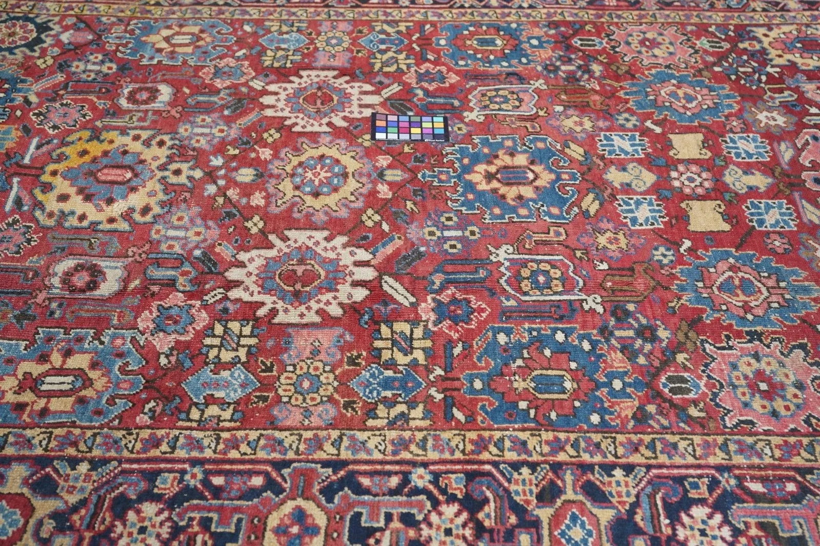 Antique Heriz Rug 6'11'' X 9'10'' - 5