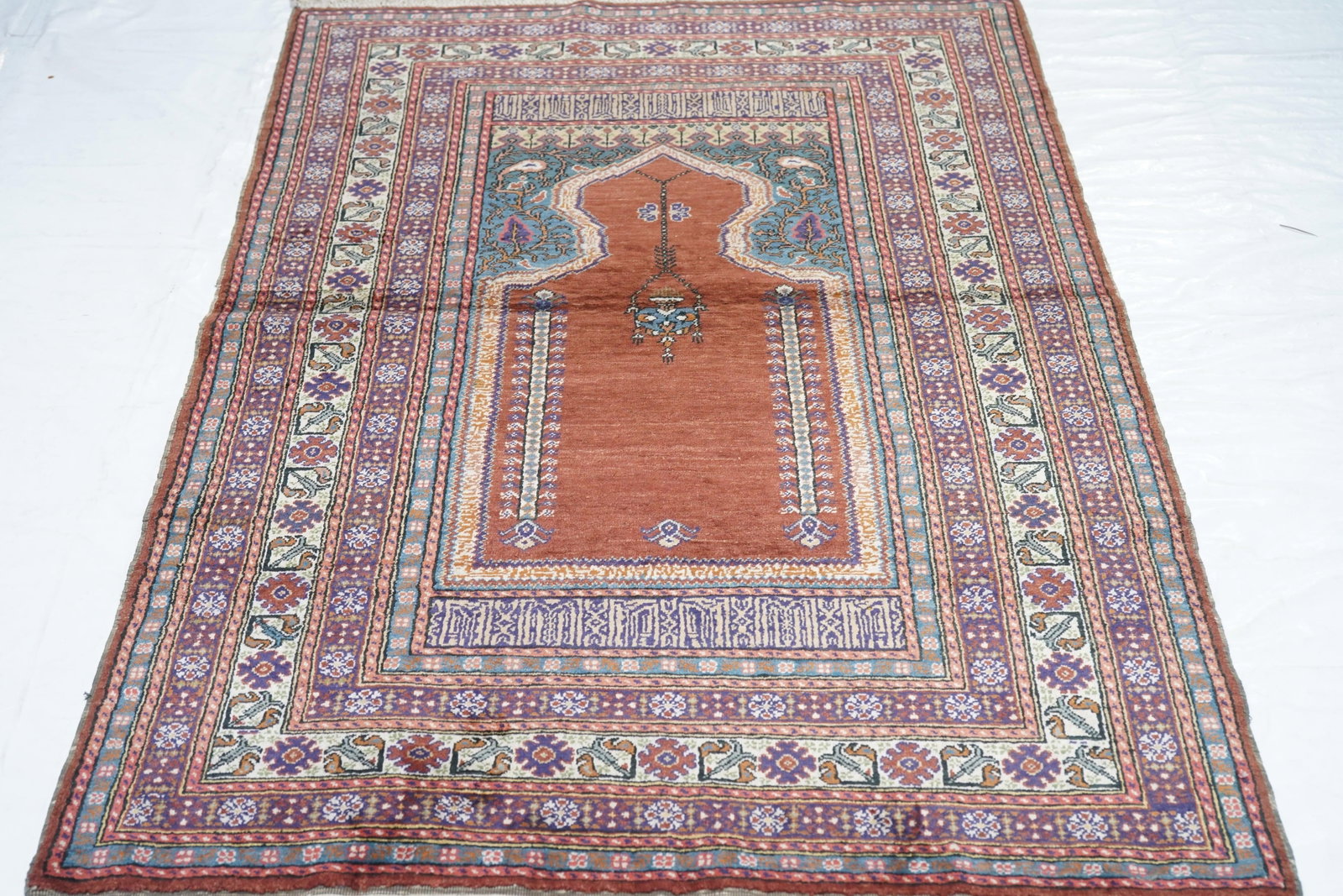 1930s Antique Turkish Rug-3'10" X 5'9" - 10
