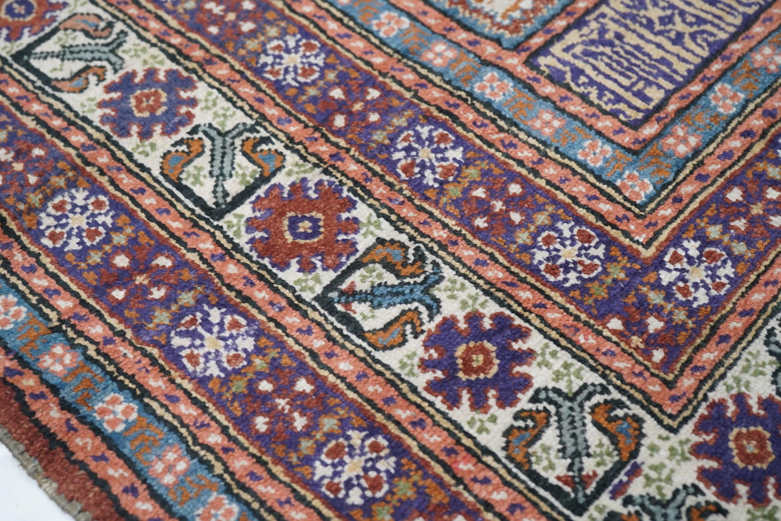 1930s Antique Turkish Rug-3'10" X 5'9" - 7