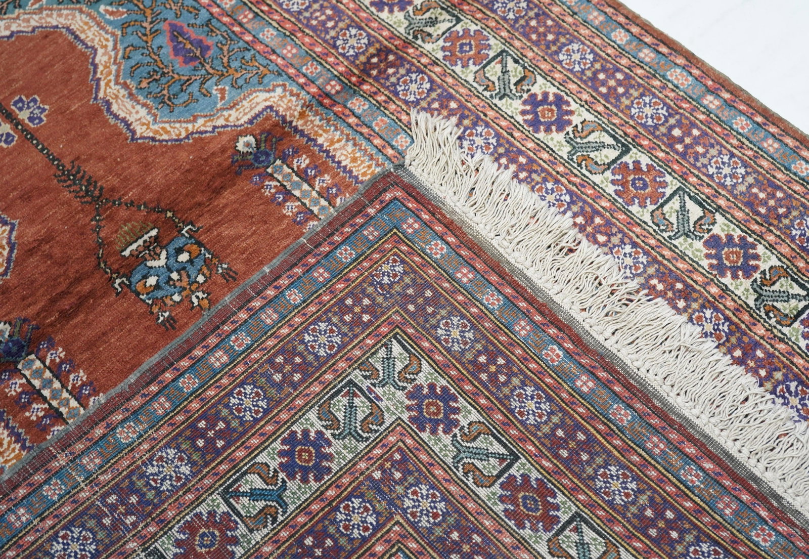 1930s Antique Turkish Rug-3'10" X 5'9" - 8
