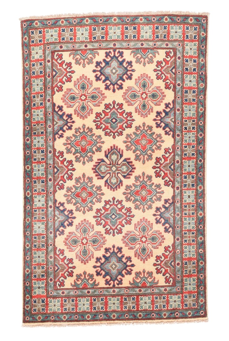 Pak Kazak Pakistan Rug- 3"² × 5"² (1 of 5)