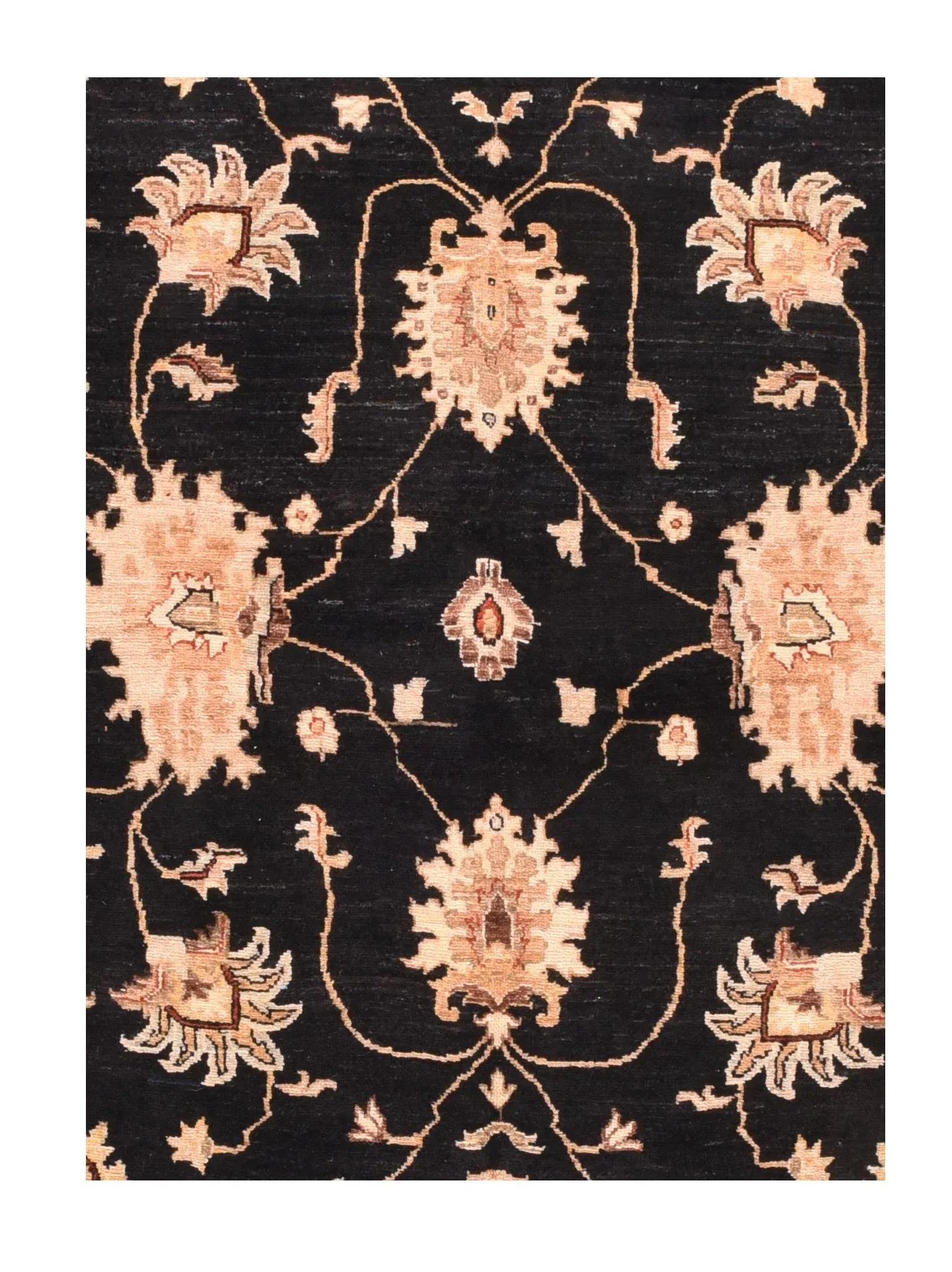 Hand Knotted Pishawar Pakistan Rug - 4"²10"³ × 7"²2"³ - 3