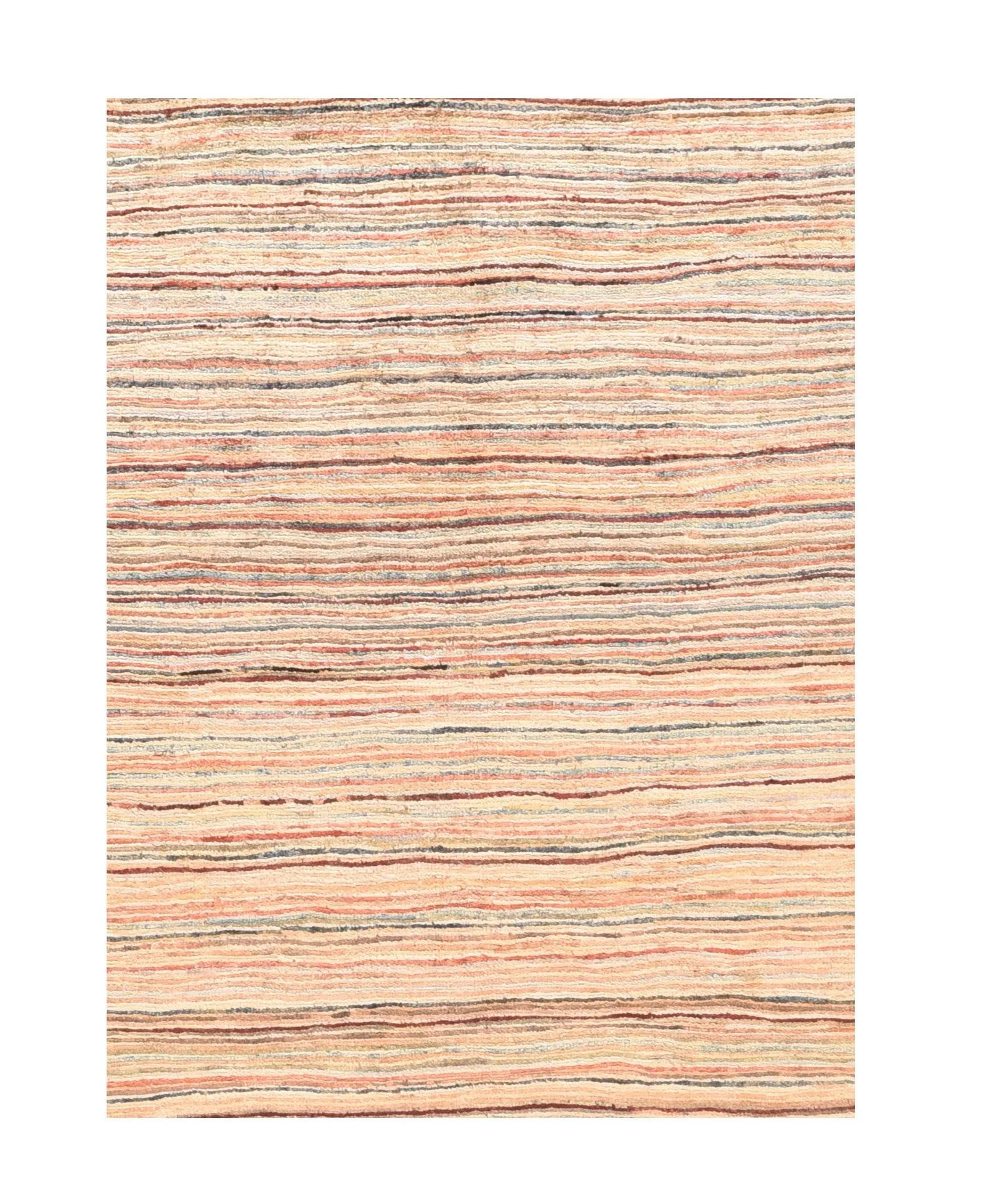 Fine Pak Gabbeh Pakistan Rug, Hand Knotted, Size 4'11"x6'4" - 3