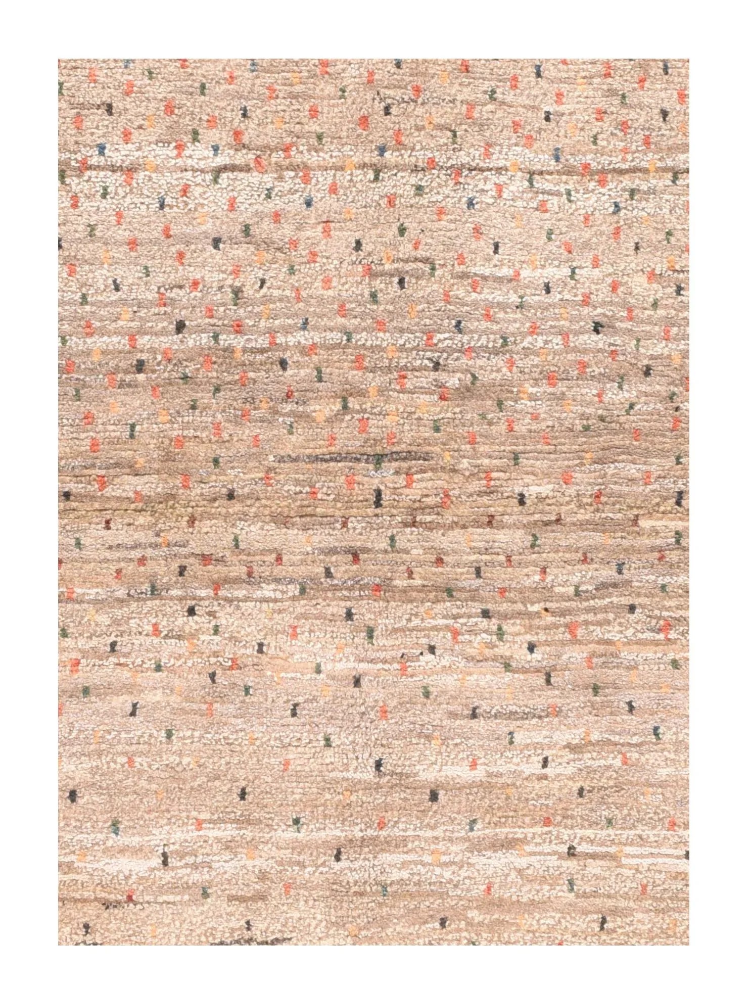 Fine Vintage Persian Gabbeh Rug, Hand Knotted, Circa 1950 , Size 4'7" X 6'5" - 3