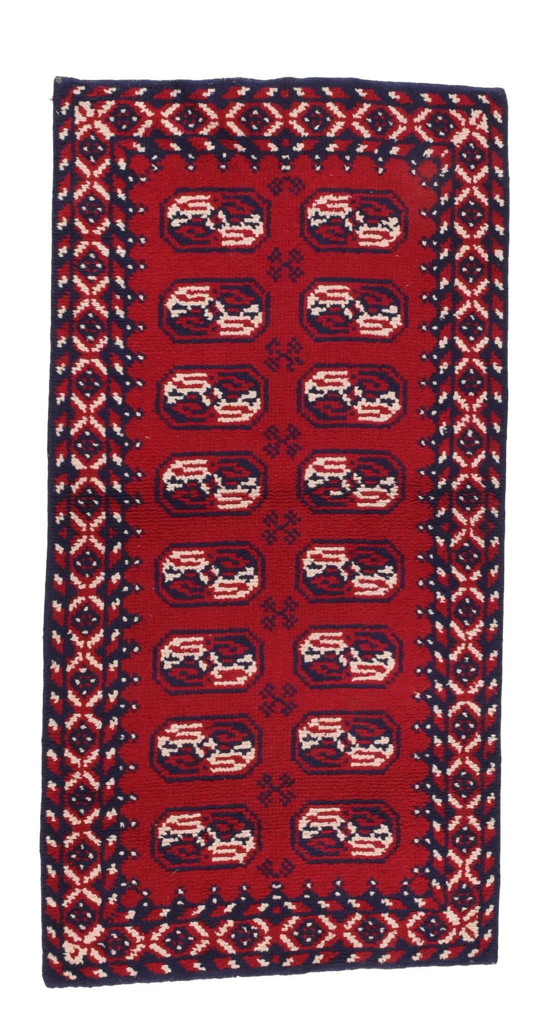 Vintage Bokhara Rug 3'0" X 6'0" (1 of 9)