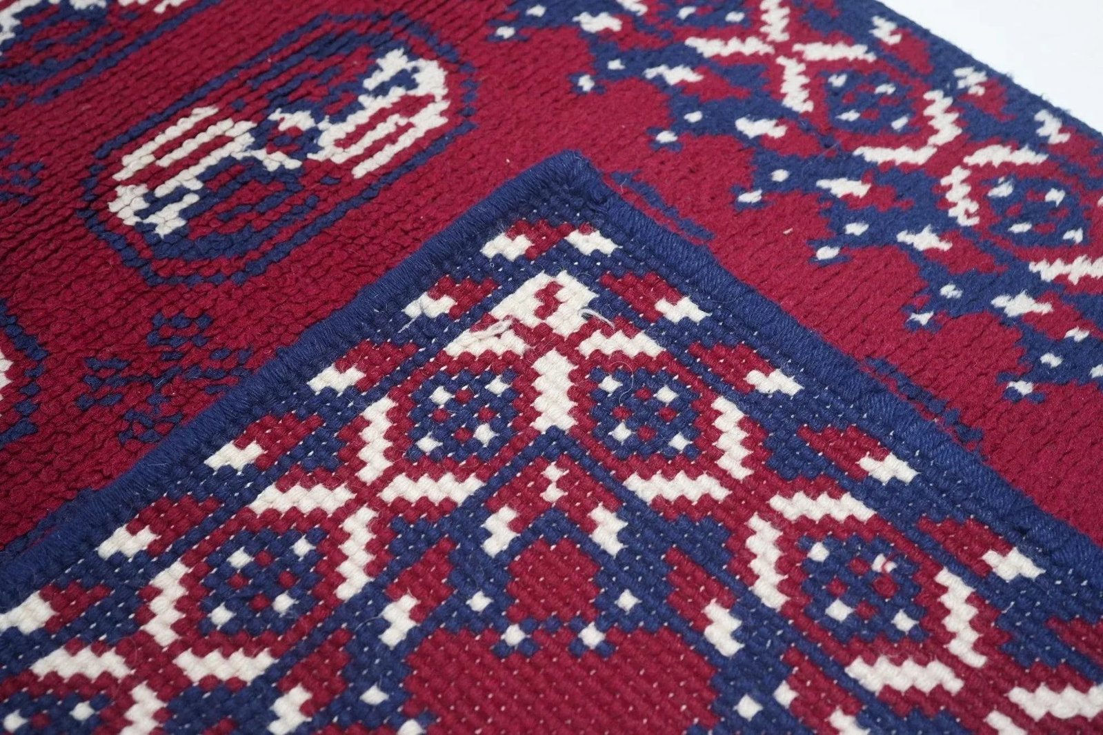 Vintage Bokhara Rug 3'0" X 6'0" - 7
