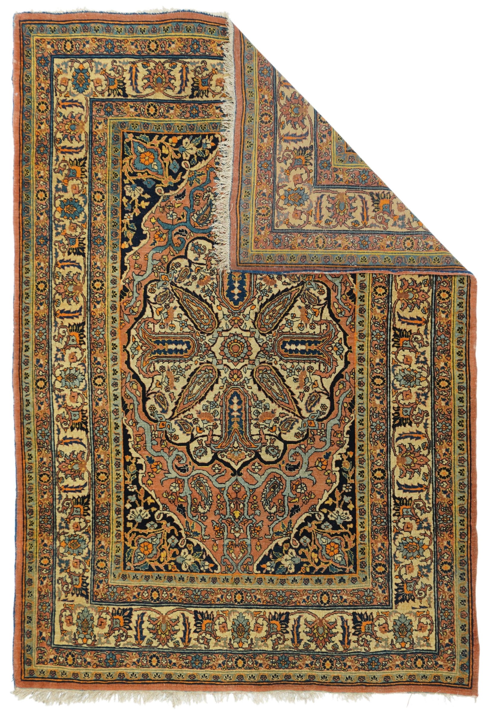 Antique Persian Tabriz Haji Jalili - 3
