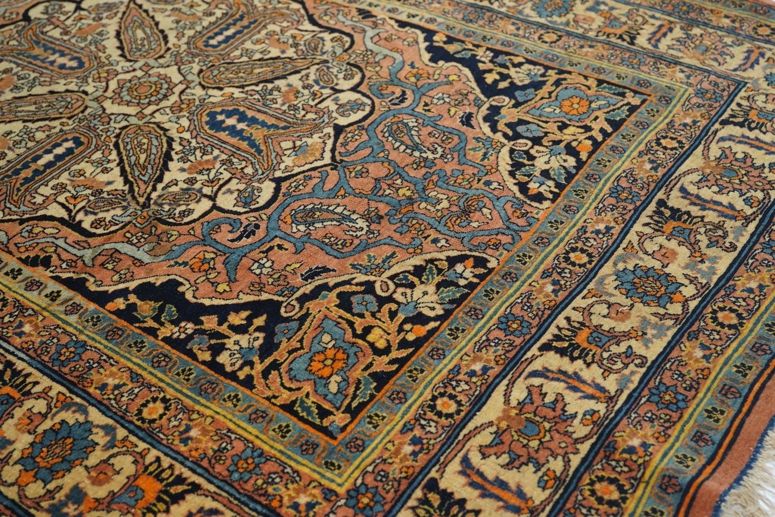 Antique Persian Tabriz Haji Jalili - 6