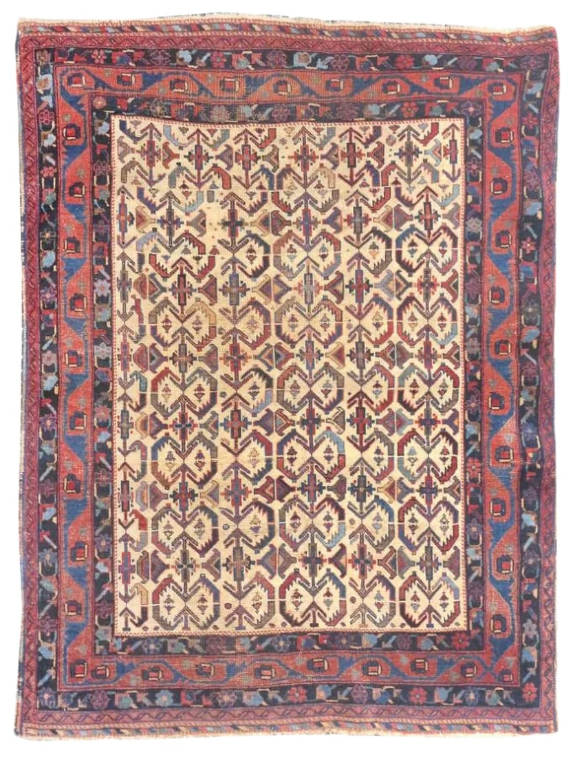 Antique Persian Tribal Afshar Rug (1 of 4)