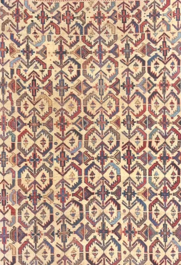 Antique Persian Tribal Afshar Rug - 3