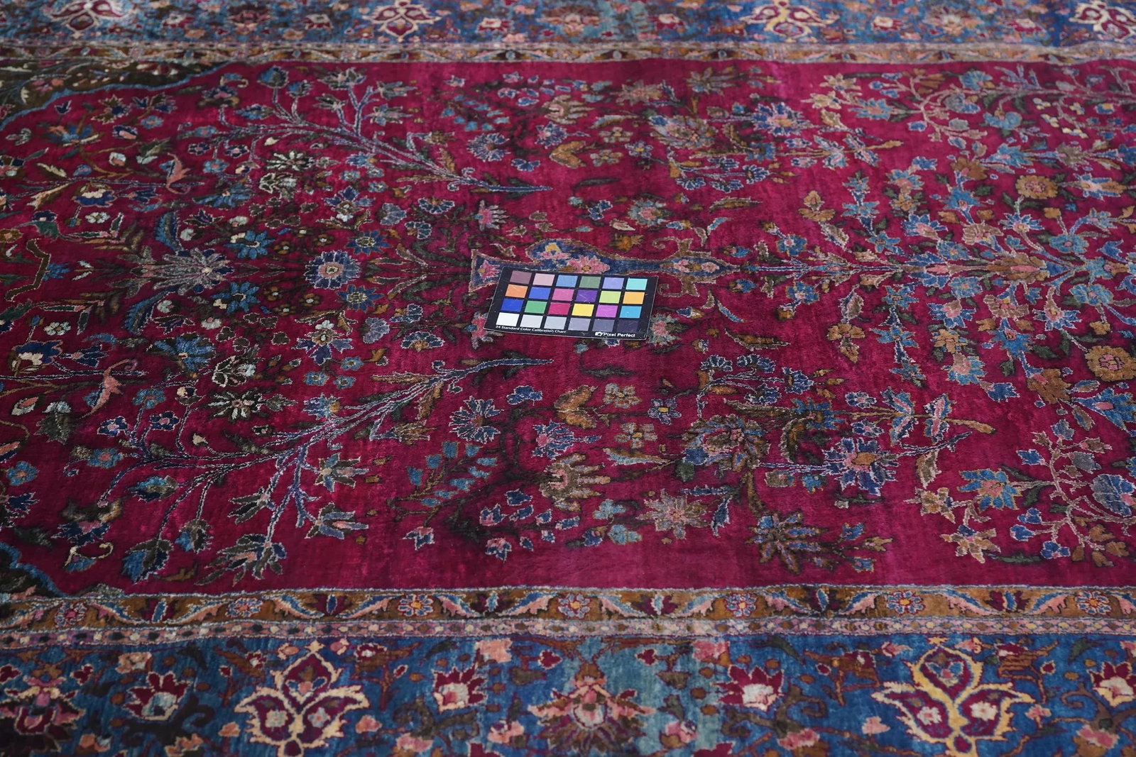 Antique Persian Silk Kashan Rug 4'5'' X 6'6'' - 6