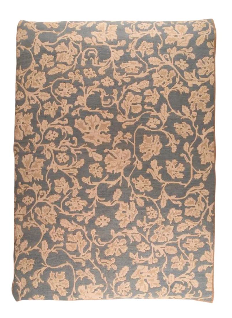 Sumak Manchoria Rug-10"² × 14"²: Fine Vintage Sumak Manchoria Rug, Flat weave Hand Knotted, Circa 1970's Condition: Alterations: Original Condition Unaltered Imperfections: Some Imperfections Condition Notes: Good Condition