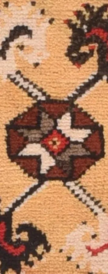 Vintage Balouch Rug 1'2'' X 1'2'' - 3